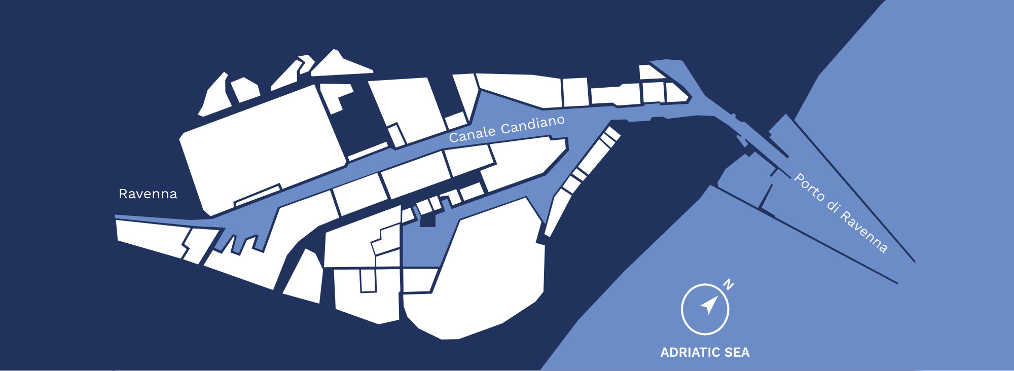 Mappa Porto Ravenna